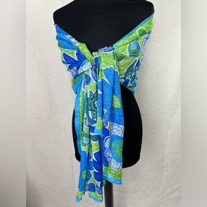 Vera Bradley Extra Large Viscose Floral Sarong Scarf